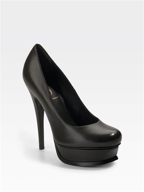 ysl classic tribute 105 pump|yves saint laurent black heels.